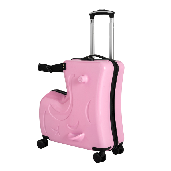 Portable Children's Travel Thickening Trolley Case, Kids Luggage