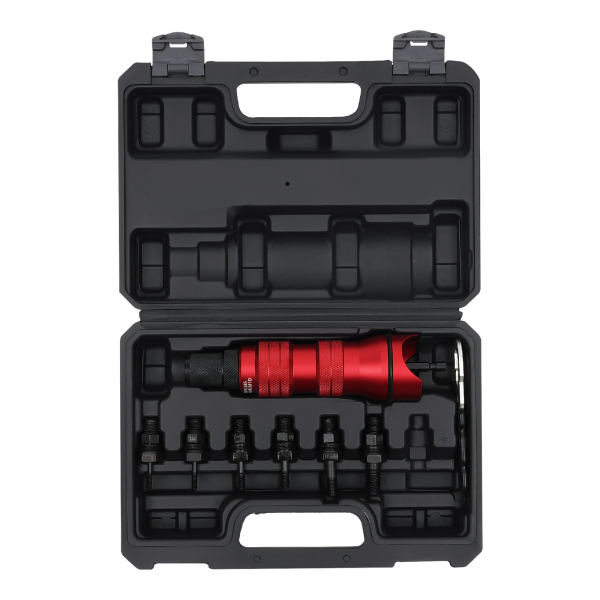 Riveter Nut Gun Adapter Rivet Drill Low Gear Tool Kit Torque Power Drivers Riveting Tools