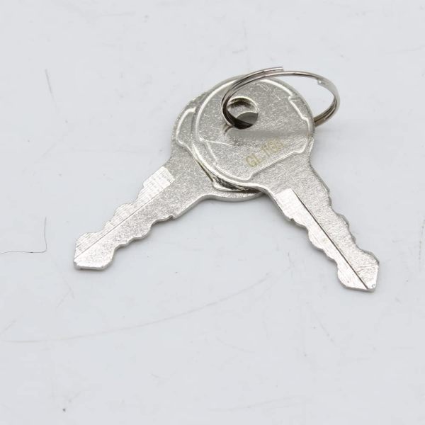 4Pcs Trailer Door Latch with Gasket T-Handle Lock Highly Polished 304 Stainless Steel Keys Camper RV Truck Toolbox