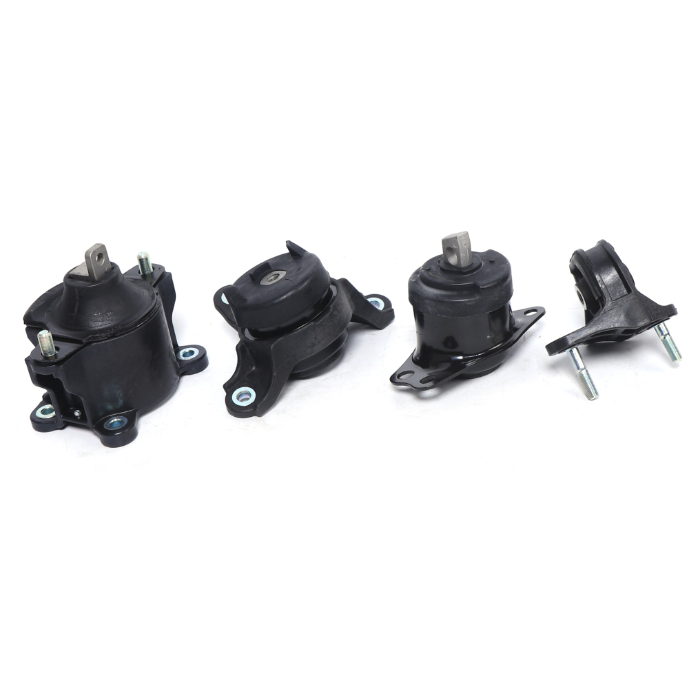Transmission Engine Motor Mounts Set For 13-16 Honda Accord 2.4L AT Trans 4 Pcs Transmission Engine Motor Mounts Set Engine Motor