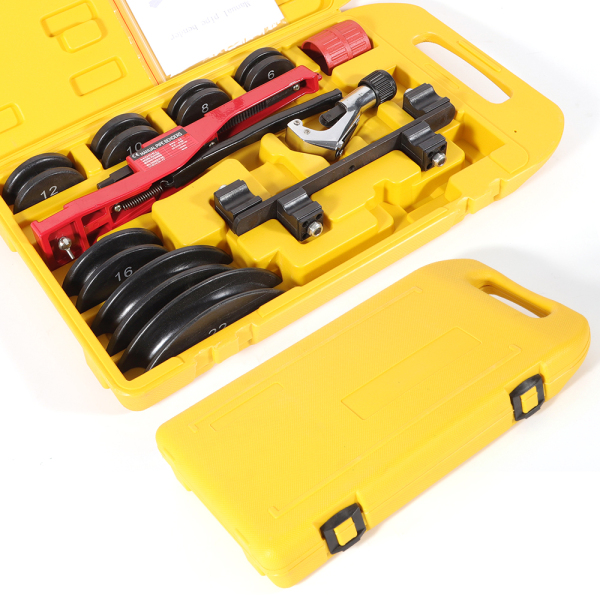 Pipe Bending Machine, 6-22 mm Pipe Bender Manual Pipe Bender Kit for Pipe and Pipe Bending Metal Pipe Tube Bender Pipe Bending Machine, 6-22 mm Pipe Bender Manual Pipe Bender Kit for Pipe and Pipe Bending Metal Pipe Tube Bender