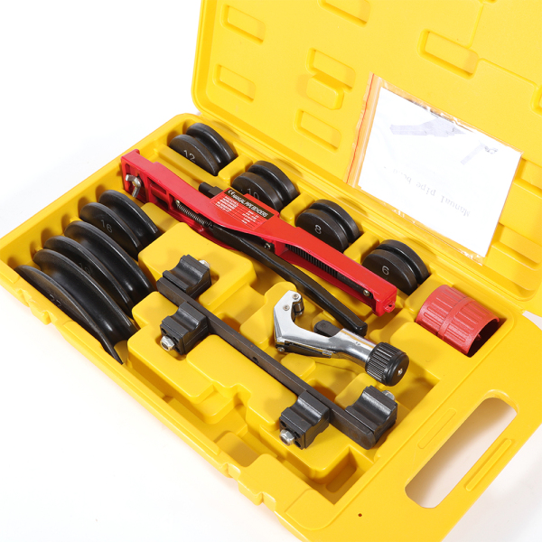 Pipe Bending Machine, 6-22 mm Pipe Bender Manual Pipe Bender Kit for Pipe and Pipe Bending Metal Pipe Tube Bender Pipe Bending Machine, 6-22 mm Pipe Bender Manual Pipe Bender Kit for Pipe and Pipe Bending Metal Pipe Tube Bender