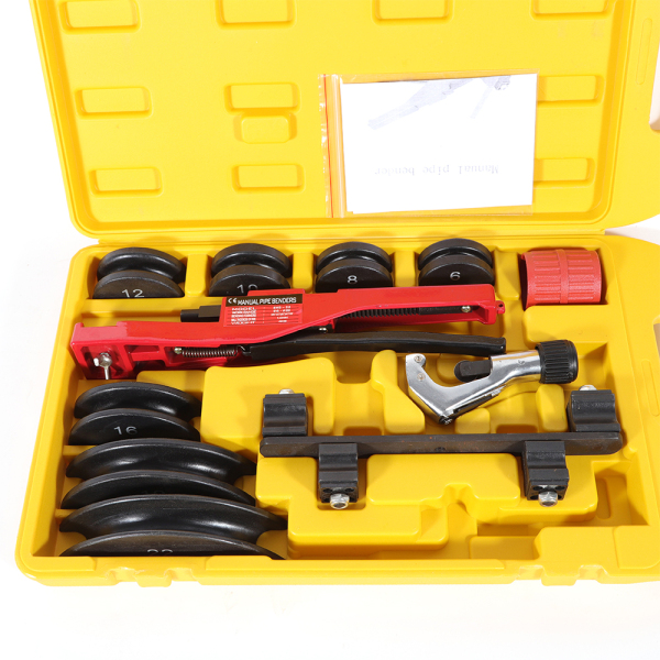 Pipe Bending Machine, 6-22 mm Pipe Bender Manual Pipe Bender Kit for Pipe and Pipe Bending Metal Pipe Tube Bender Pipe Bending Machine, 6-22 mm Pipe Bender Manual Pipe Bender Kit for Pipe and Pipe Bending Metal Pipe Tube Bender