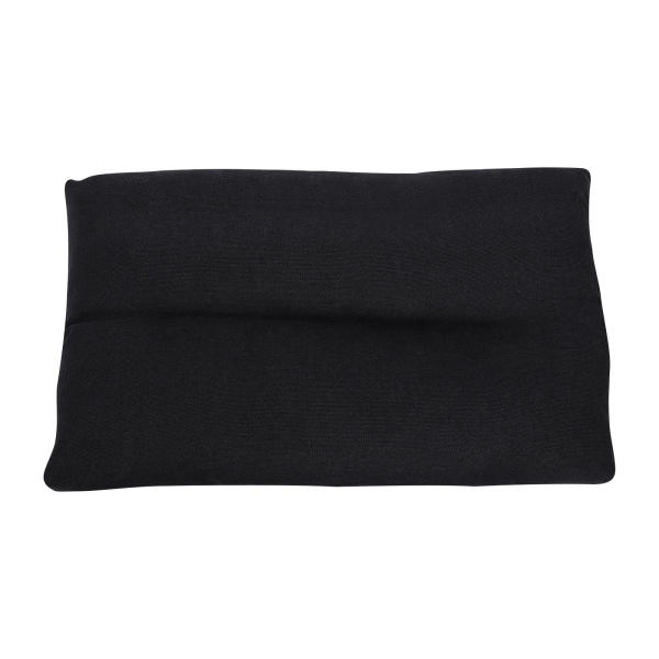 Black Footstool, Upholstered Footrest, Modern Folding Foot Stool With Detachable Thick Cushion