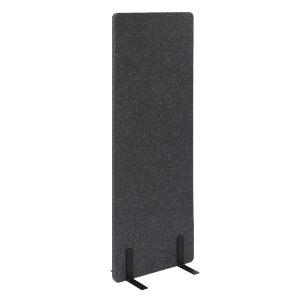 Single Panel Room Divider Privacy Partition Screen for Office Home Gray