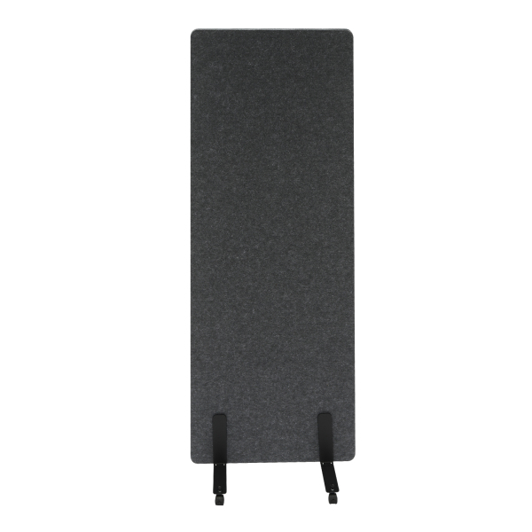 Single Panel Room Divider Privacy Partition Screen for Office Home Gray
