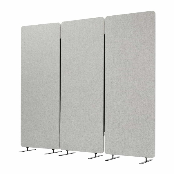 72x66 ” Office Partition, Room Divider, Divider Screen(Light Gray)