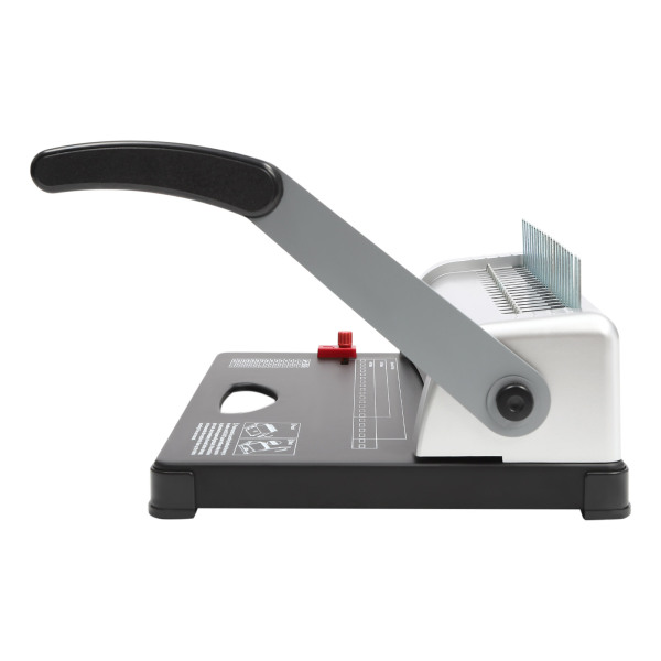 Binding Machine, 21-Hole, 450 Sheet, Paper Punch Binder with Starter Kit Comb Bindings for A4/A5