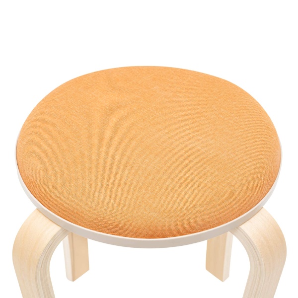 Set of 8 Stacking Wooden Stools, Stackable Stools, Stackable Round Stools