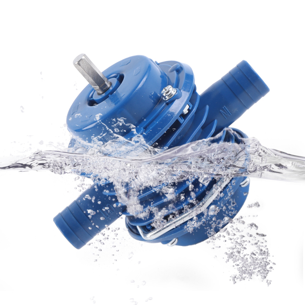 CNCEST Mini Electric Drill Pump, Portable Mini Self-priming Powered Pump, Hand Drill Water Pump