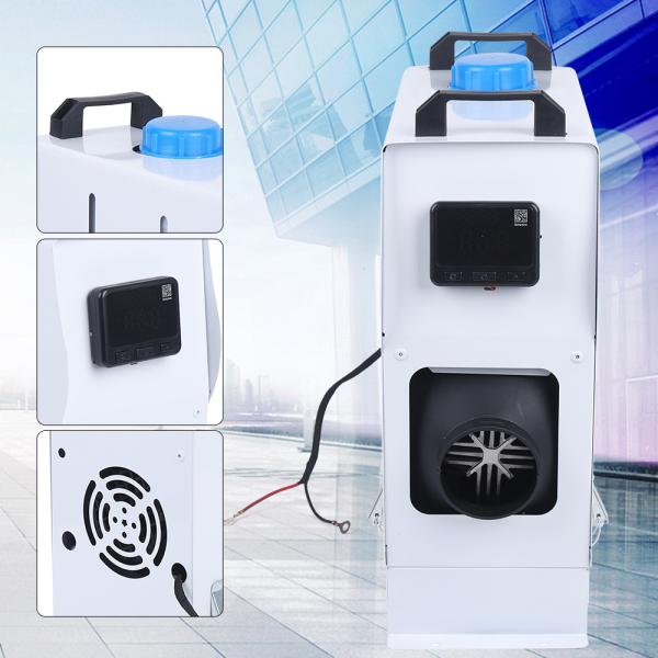 5KW Diesel Air Heater,All-in-One Diesel Air Heating Set 12V Parking Heater with LCD Switch