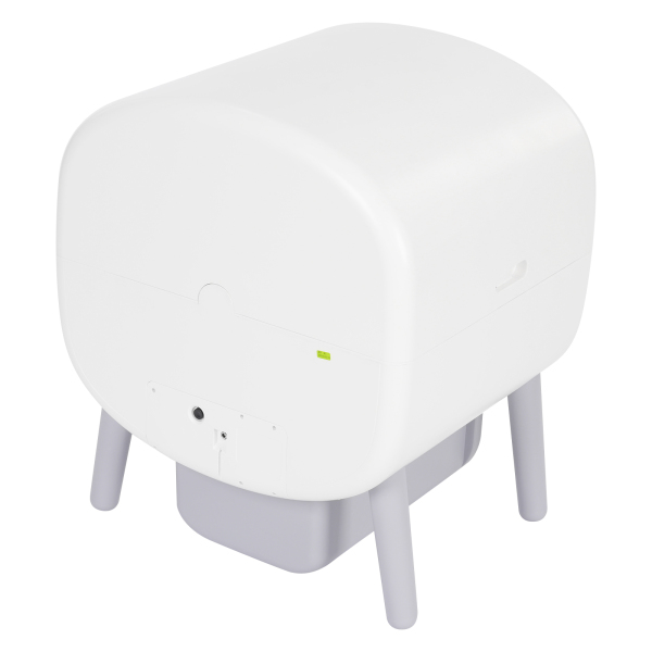 Self Cleaning Cat Litter Tray, Electric Entrance Door Automatic Cat Litter Box, Large Smart Kitten Litter Box for Multiple Cats