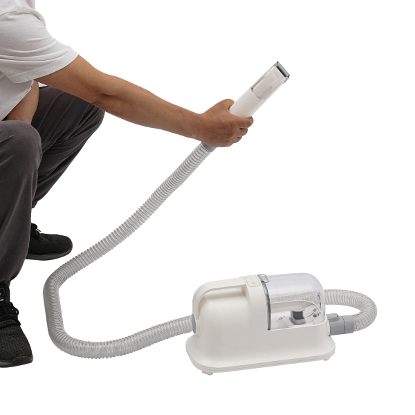 Pet Grooming Vacuum, Hair Trimmer for Dogs & Cats, 11800PA Suction, Grooming Tools, Low Noise, 1.4L, for Shedding