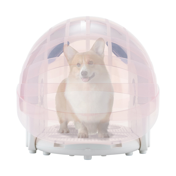 Foldable Pet Drying Box, 360° Airflow Drying Machine for Cats & Dogs, Automatic Pet Dryer Box