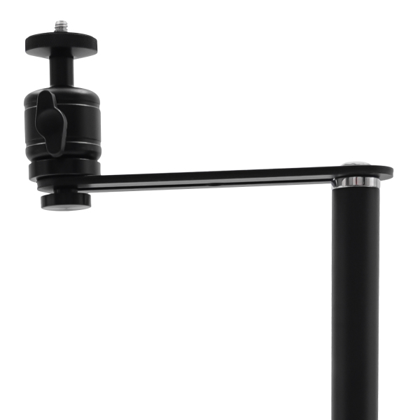 Projector Mount 360° Swivel Projector Stand Adjustable Height L-Shape Hidden Floor Stand