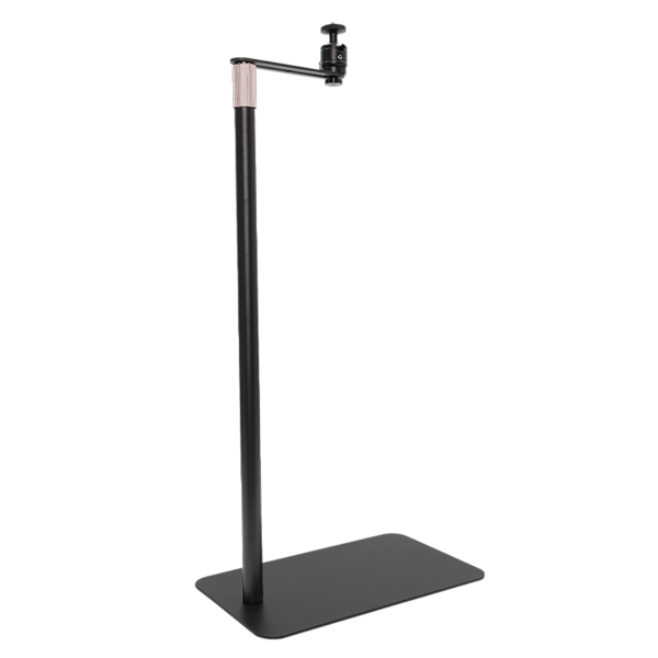 Projector Mount 360° Swivel Projector Stand Adjustable Height L-Shape Hidden Floor Stand