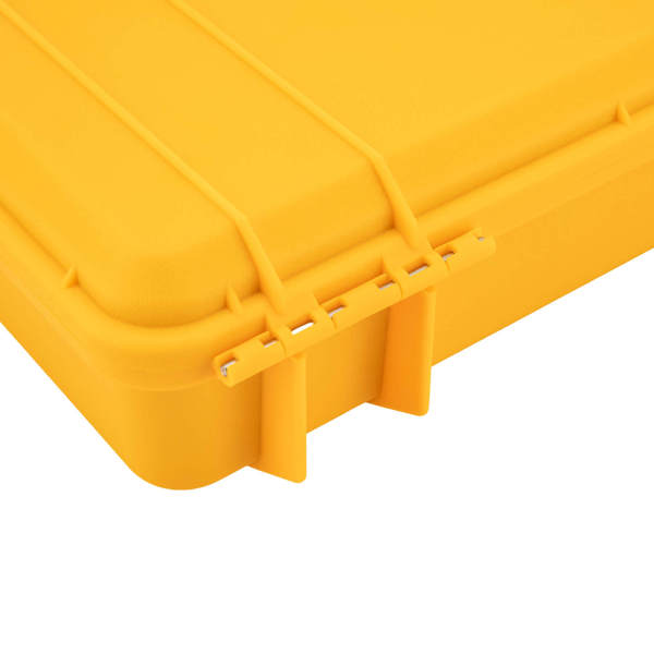 Yellow 12 Watch Box Hard Case Travel Storage Protection Shockproof Pressure