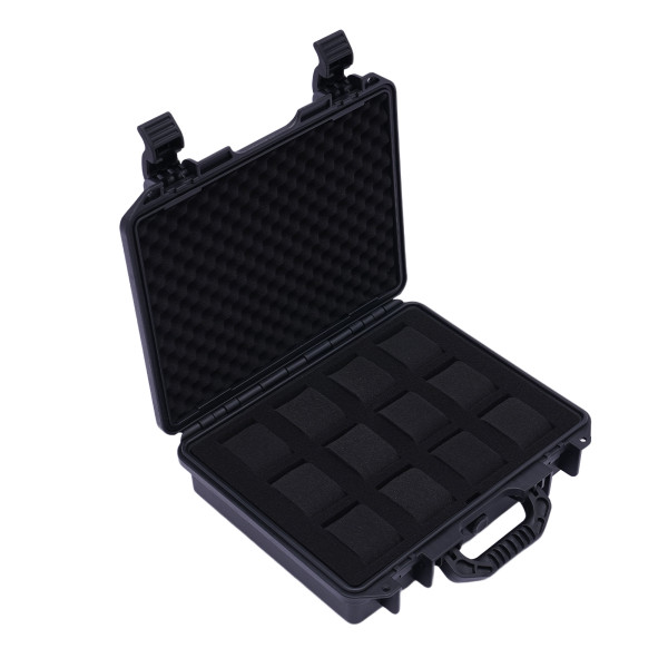 12 Watch Carry Case Organize & Protect Your Watch Collection of Various Sizes Waterproof Hard