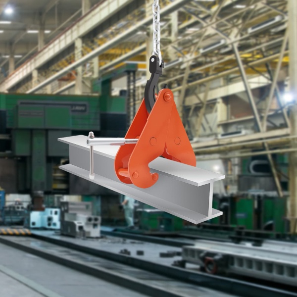 Orange Adjustable Opening 80-320mm Size 3t Lifting Vertical Clamp