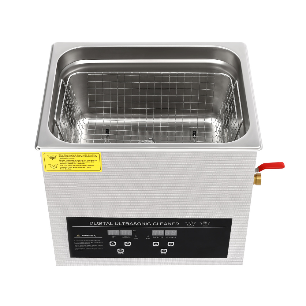Ultrasonic Cleaner with Digital Timer & Heater, Portable 10L Ultrasonic ...
