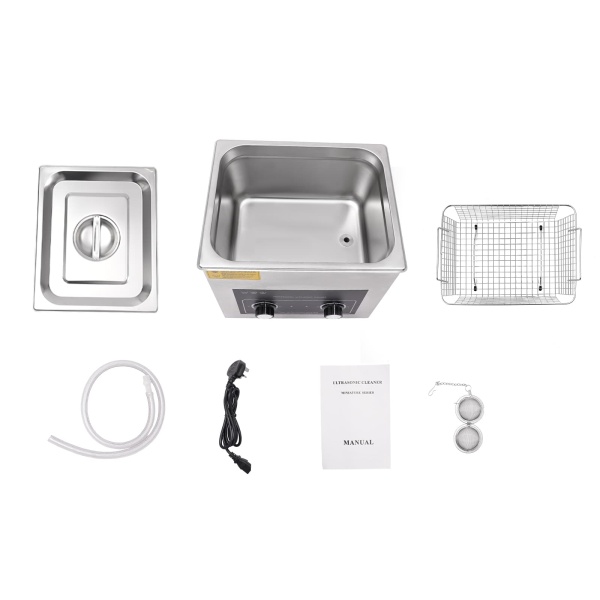 Ultrasonic Cleaner Ultrasonic Cleaning Machine Knob With Heater 10l