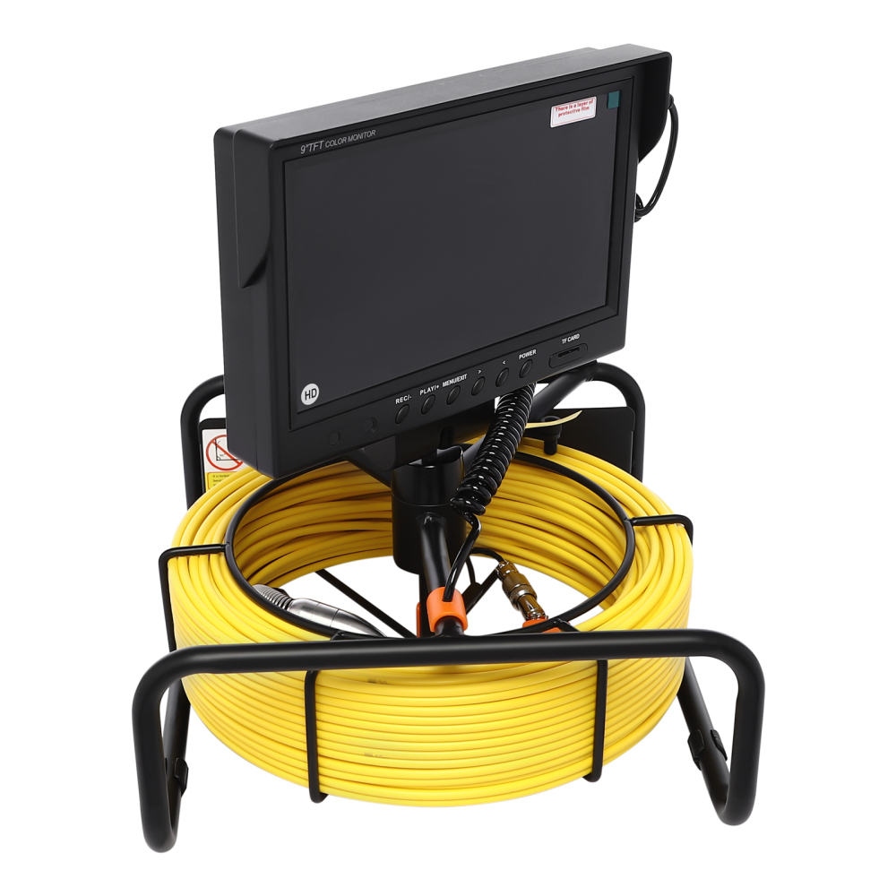 Industrial Sewer Pipe Camera for Plumber, Pipeline Endoscope with DVR ...