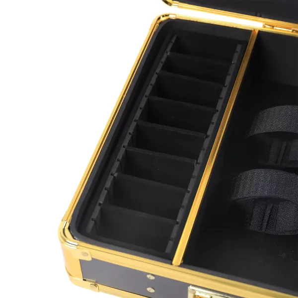 Large Barber Suitcase Carrying Case Clippers Trimmers Stylist Tools Storage Box