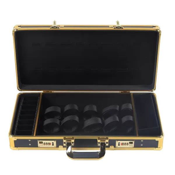 Large Barber Suitcase Carrying Case Clippers Trimmers Stylist Tools Storage Box