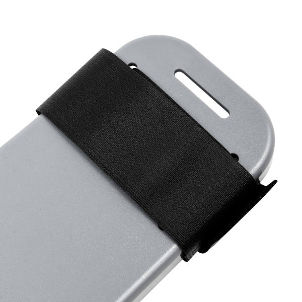 Grey ABS Wheelchair Tray Table, Wheelchair Dining Board, Mobility Aid - 20kg Load Capacity, 22.83*20.67in