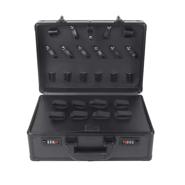 Barber Stylist Travel Carrying Suitcase Clippers Scissors Comb Tool Organizer Box for Organizing Clippers Trimmers Blades Shears Combs