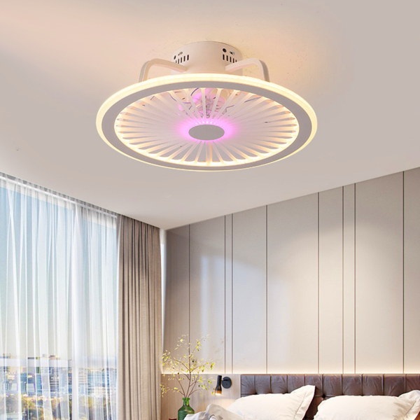 LED Ceiling Fan, Remote Control Lighting, LED Light, Ceiling Light, Ceiling Lamp, Soft Light, 3 Color Light