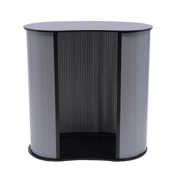 Exhibition Stand Portable Trade Show Table Counter Podium Counter Case Office Reception Desk Office Use 40 * 90 * 90cm