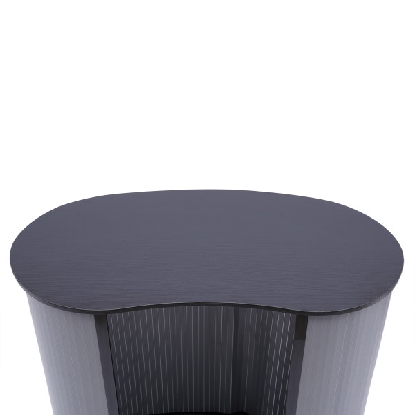 Exhibition Stand Portable Trade Show Table Counter Podium Counter Case Office Reception Desk Office Use 40 * 90 * 90cm