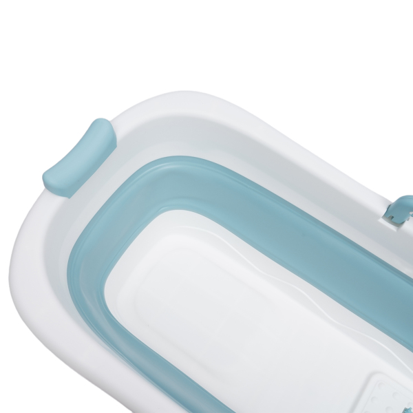 Portable Bathtub with Lid, Folding Bathtub Plastic Large Bath Tub Warm Spa Sauna Soaking Barrel Massage