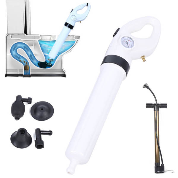 Air Toliet Plunger for Unclogging Toilets, Drains, Sinks, Toilet Plumbing Device, Toilet Plunge Blaster