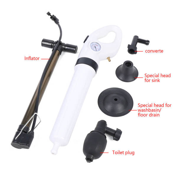 Air Toliet Plunger for Unclogging Toilets, Drains, Sinks, Toilet Plumbing Device, Toilet Plunge Blaster