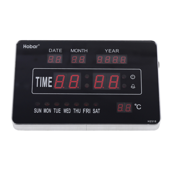 CNCEST Perpetual Calendar Electronic Clock,  LED Digital Wall Clock, Desktop Multifunctional Calendar Electronic Clock