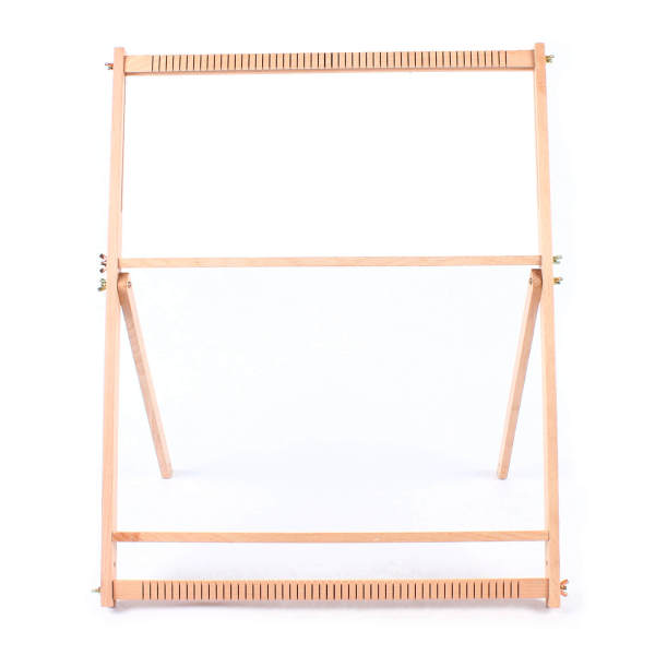 Wooden Loom with Three Gears Adjustable, Multi-Craft Large Frame Looms Weaving Kit DIY Weave, For Beginner, Children  , Craft, Hand