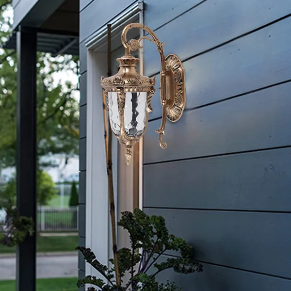 Outdoor Wall Sconce LED Porch Light Fixture Outdoor Wall Light Exterior Retro Outdoor Wall Sconce