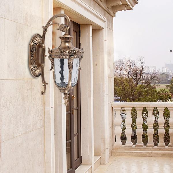 Outdoor Wall Sconce LED Porch Light Fixture Outdoor Wall Light Exterior Retro Outdoor Wall Sconce