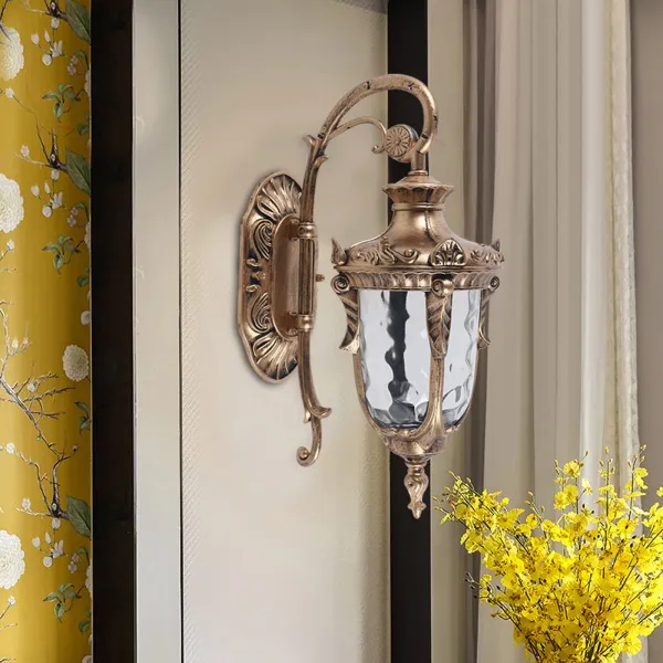 Outdoor Wall Sconce LED Porch Light Fixture Outdoor Wall Light Exterior Retro Outdoor Wall Sconce