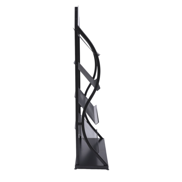 Newspaper Magazine Display Rack Manual Book Rack Floor-Standing Storage Rack