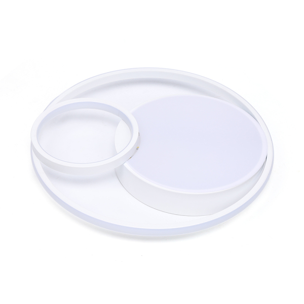 48cm Modern LED Acrylic Ceiling Lamp - Round Dimmable