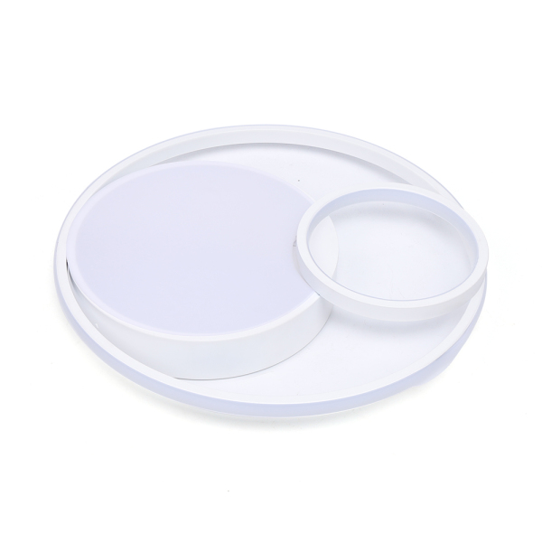 48cm Modern LED Acrylic Ceiling Lamp - Round Dimmable