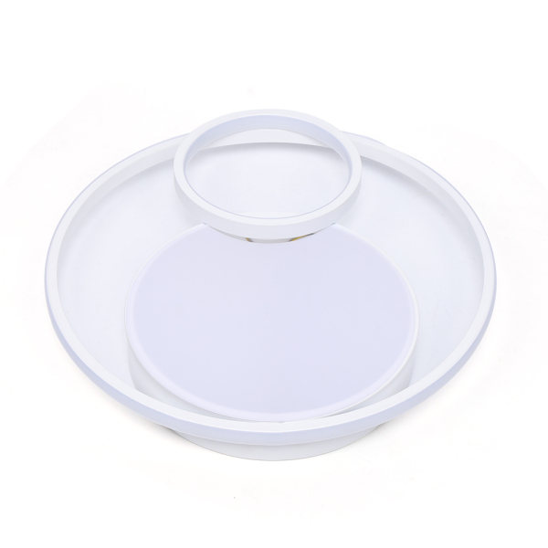 48cm Modern LED Acrylic Ceiling Lamp - Round Dimmable