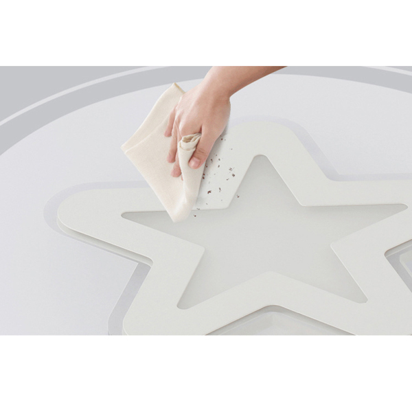 42CM Modern Ultra-thin Acrylic LED Ceiling Lamp, Moon Star Kid's Mount Chandelier, Children's Eye Protection Lamps