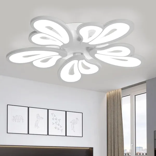 Modern Ceiling Lights Geometric Modeling Design Lighting Fixture for Home Living Room