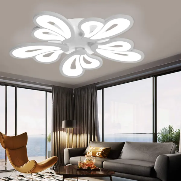 Modern Ceiling Lights Geometric Modeling Design Lighting Fixture for Home Living Room
