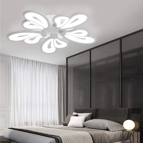 Modern Ceiling Lights Geometric Modeling Design Lighting Fixture for Home Living Room