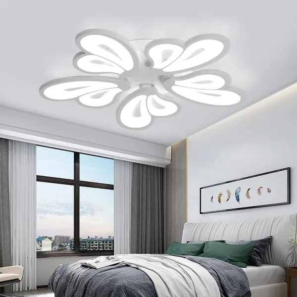 Modern Ceiling Lights Geometric Modeling Design Lighting Fixture for Home Living Room